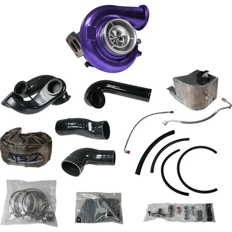 ATS Diesel 202-962-2392, Aurora 6000 Plus Compound Turbo Kit - 13-18 Ram 6.7L Cummins