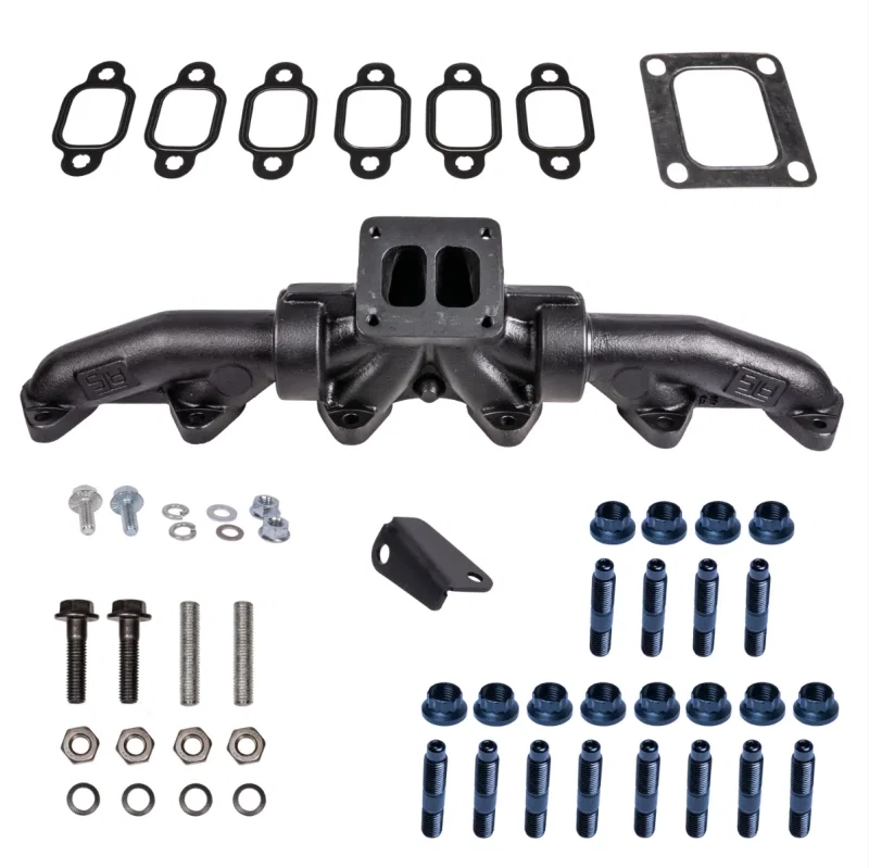 ATS Diesel 204-910-2164, 94-98 Cummins 5.9L Pulse Flow Exhaust Manifold Kit