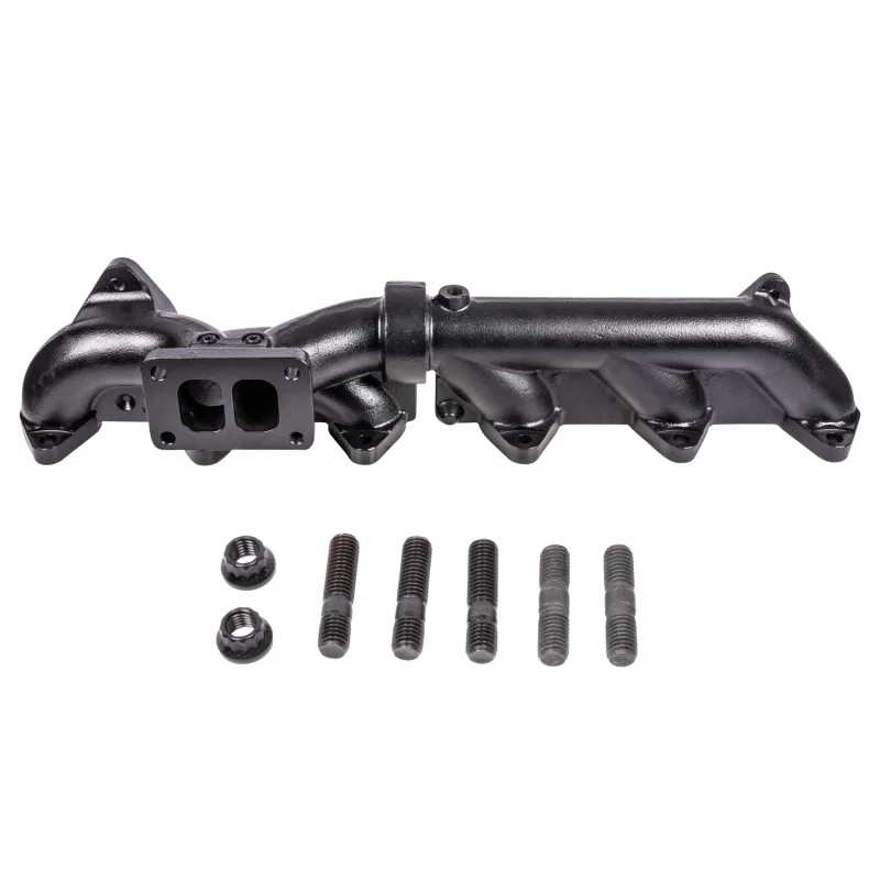 ATS Diesel 204-910-2326, 07.5-18 6.7L Cummins 2Pc Holset Pulse Flow Exhaust Manifold w/ Flange Hardware