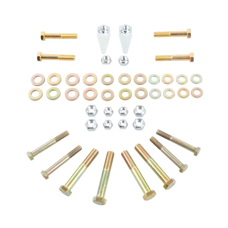Synergy Mfg 8850-05, Jeep JL / JT Front Control Arm and Track Bar Grade 8 Hardware Kit