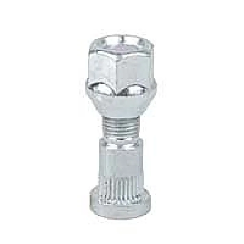 Synergy Mfg 4110-12-1.25, Jeep XJ/JK/JKU/TJ/LJ/YJ/ZJ Wheel Spacer Replacement Stud 12mmX1.25 w/Lug Nut
