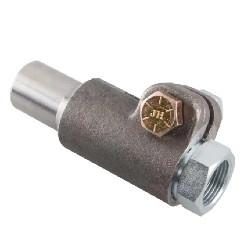Synergy Mfg 3620-0701, Weld-In Forged Double Adjuster Tube Adapter 7/8in-14 Left Hand Thread 1in ID Tube