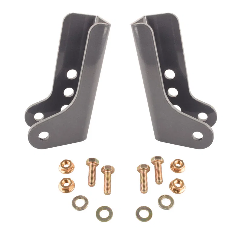Synergy Mfg 8874-01, 2018+ Jeep Wrangler JL/JLU Rear Lower Shock Relocation Brackets