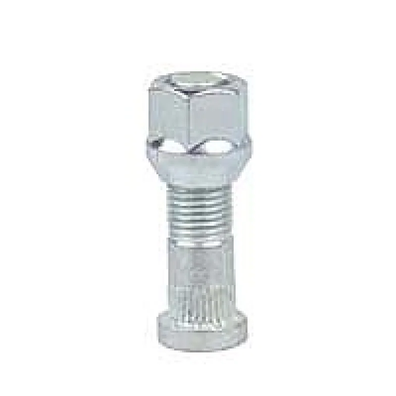 Synergy Mfg 4110-14-1.5, Jeep XJ/JK/JKU/TJ/LJ/YJ/ZJ Wheel Spacer Replacement Stud 14mmX1.50 w/Lug Nut