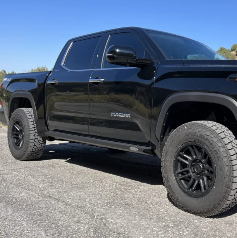 Rock Slide Engineering BD-SL-100-TUNP, 22-24 Toyota Tundra Rock Sliders Passenger Side Black Powdercoat Steel