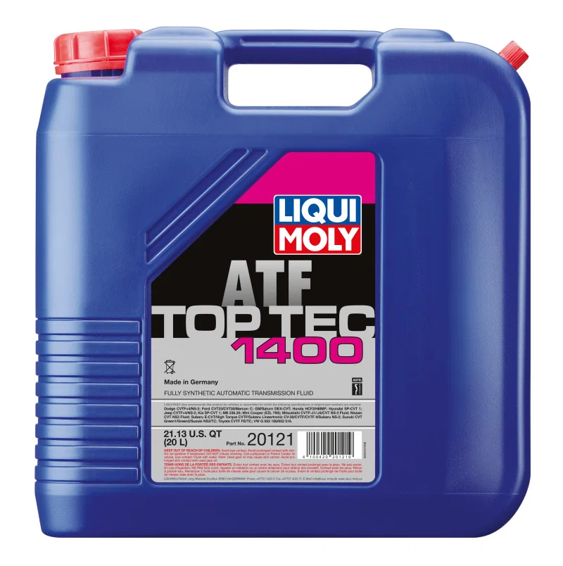 LIQUI MOLY 20121, 20L Top Tec ATF 1400