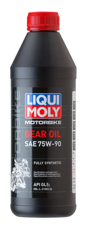 LIQUI MOLY 20086, 1L Motorbike Gear Oil SAE 75W90