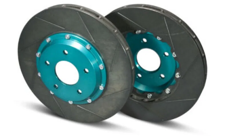 Project Mu GPRM045, SCR-Pro Rotor Front 2Piece - Mitsubishi Lancer Evolution CP9A/CT9A Alumite