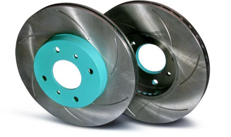 Project Mu SPPT101-S6NP, 93-02 Toyota Supra JZA80 w/ 16in Wheels SCR Pure Plus 1pc Slotted Rotors - Front