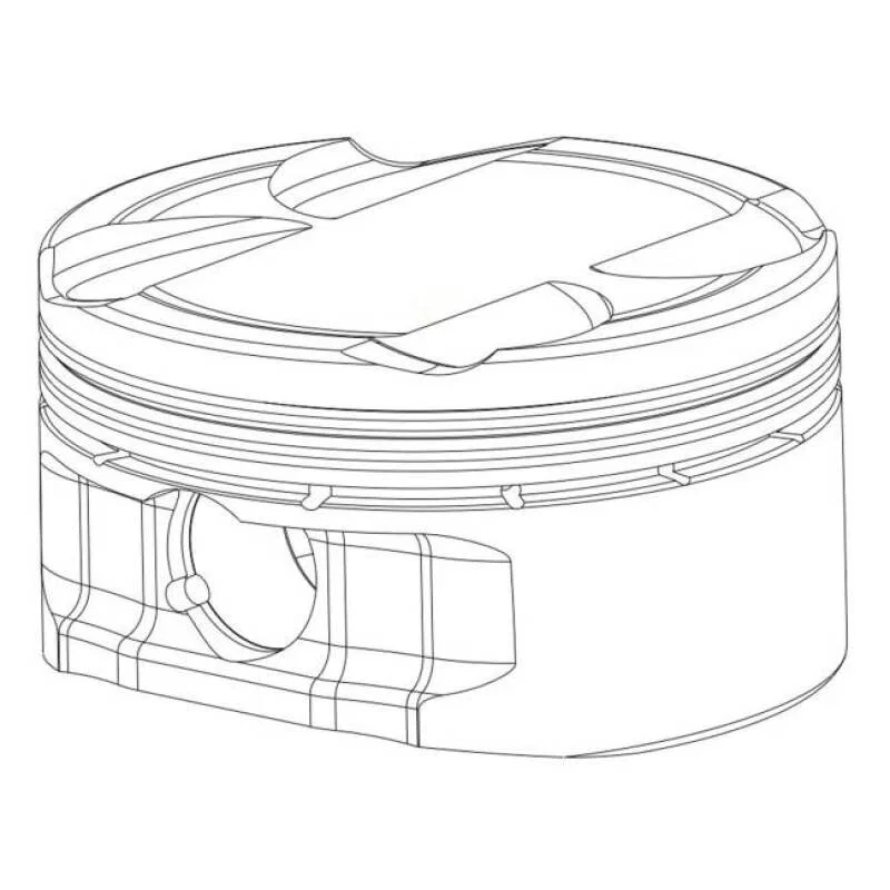 CP Pistons MX2P08C, 02-08 Honda CRF250R 14.5:1 78mm STD Bore x 52.2mm Stroke 249cc Piston Kit