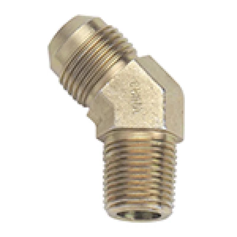 Fragola 582308, 8AN x 3/8 NPT 45 Degree Adapter - Steel