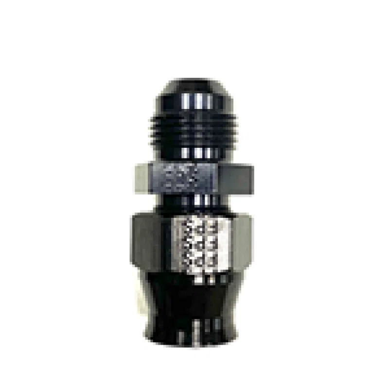 Fragola 892010-BL, 10AN Male x 5/8in Tube AN Adapter Fitting Black