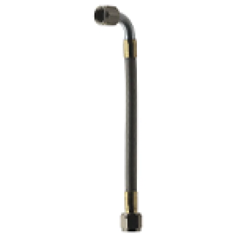Fragola 383048, 8AN Hose Assembly Straight x 90 Degree Alum Nut 48in