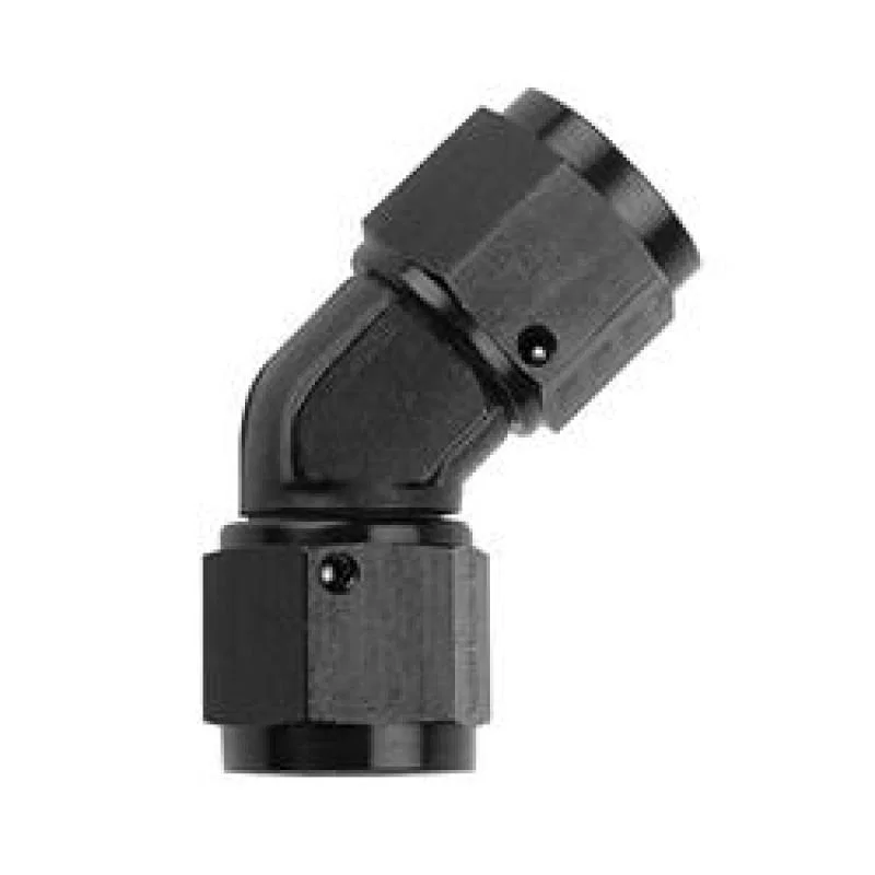 Fragola 496208-BL, 8AN x 45 Degree Female Coupler - Black