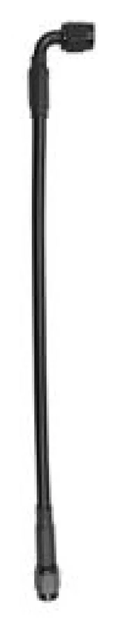 Fragola 322012, 3AN Black Covered Assembly Straight x 90ft 12in