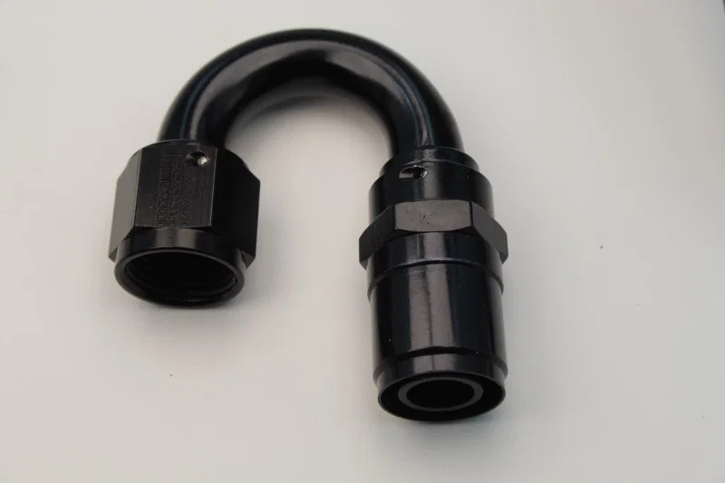 Fragola 2603010-RAD, 10AN Male Rad. Fitting x 30 Degree Race-Rite Crimp-On Hose End