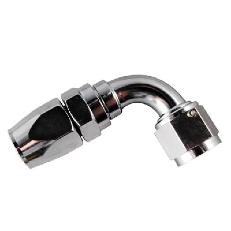 Fragola 229008-CH, 8AN x 90 Degree Pro-Flow Hose End Chrome