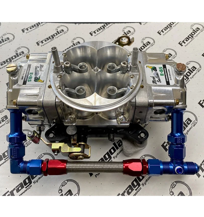 Fragola 920006, 9/16-24 Dual Inlet Demon -6AN Fuel Line Kit