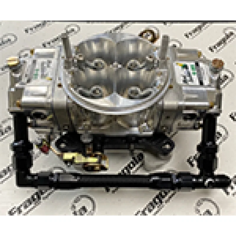 Fragola 930007-BL, 9/16-24 Dual Inlet Demon -8AN Competition Fuel Line Kit