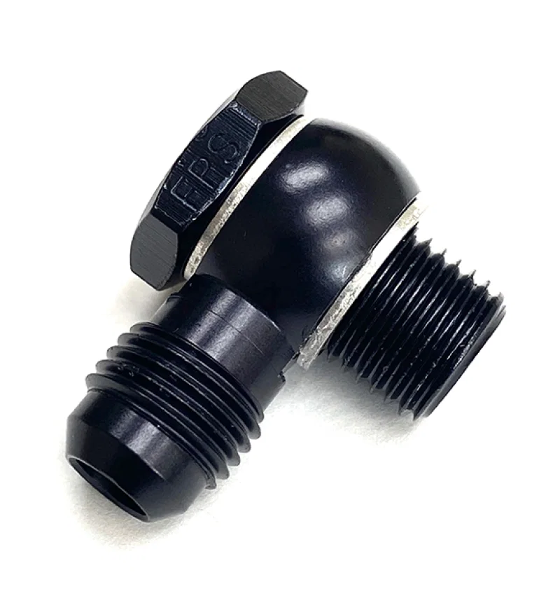 Fragola 980855-BL, 8AN Male Banjo x 10mm x 1.0 - Black