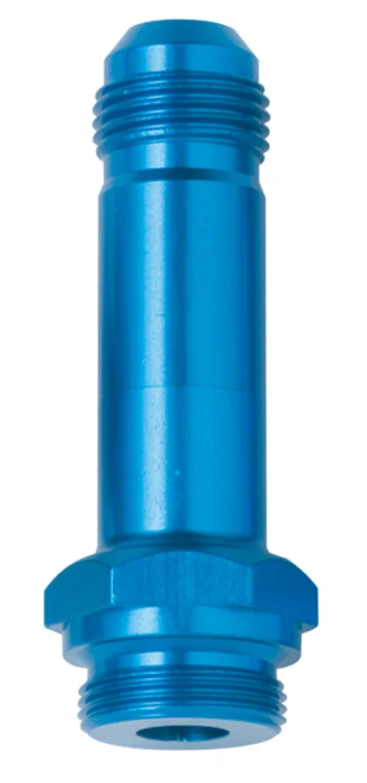 Fragola 491978, 8AN x 9/16-24 Carb Adapter Long 3in