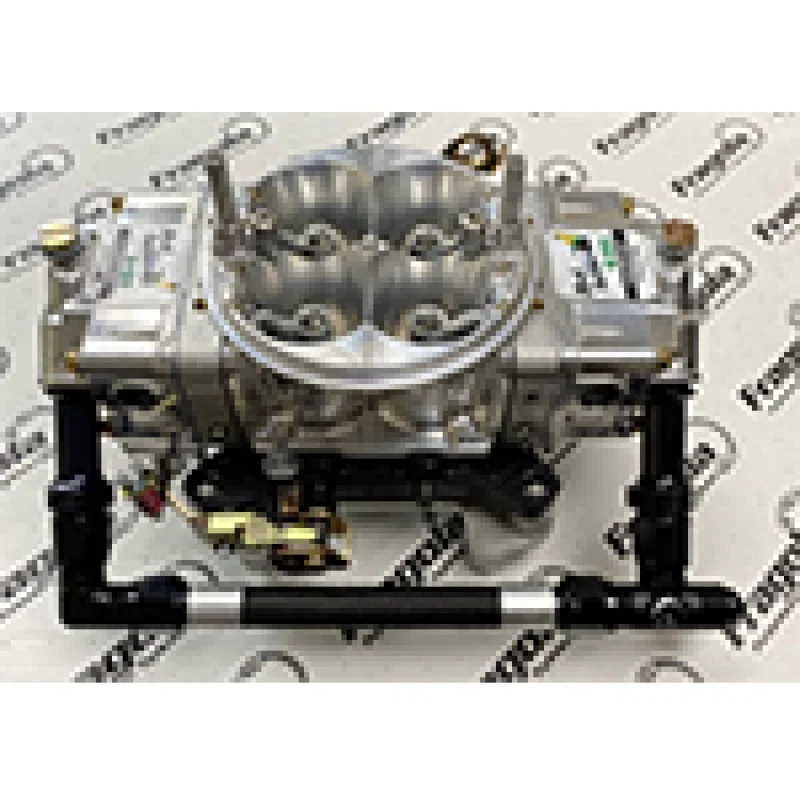 Fragola 930010-BL, Holley 4150 Ultra HP Sportsman Fuel Line Kit (-8AN O-Ring Fuel Inlets)