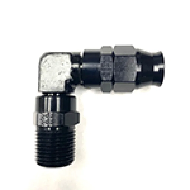 Fragola 689911-BL, 10AN 90 Degree Real Street Hose End x 3/8in NPT