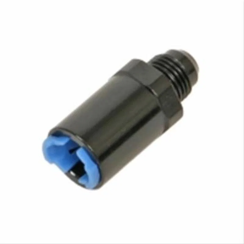 Fragola 491992-BL, 8AN x 3/8 F.1. Fitting Lt-1 - Black Only
