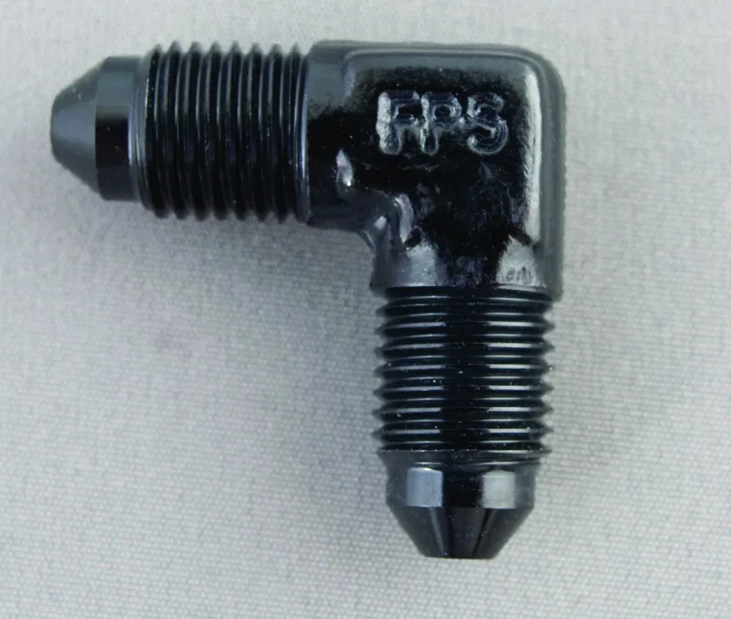 Fragola 482108-BL, 8AN x 90 Degree Union Fitting - Black