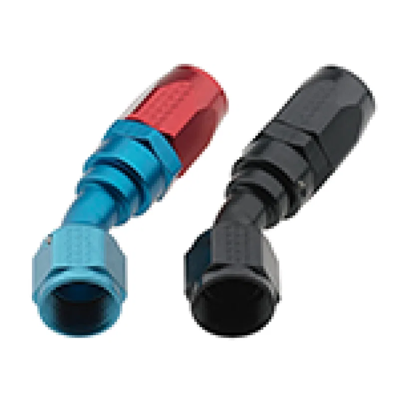 Fragola 223011, 10AN Fem x -12AN Hose 30 Degree Expanding Hose End - Blue/Red