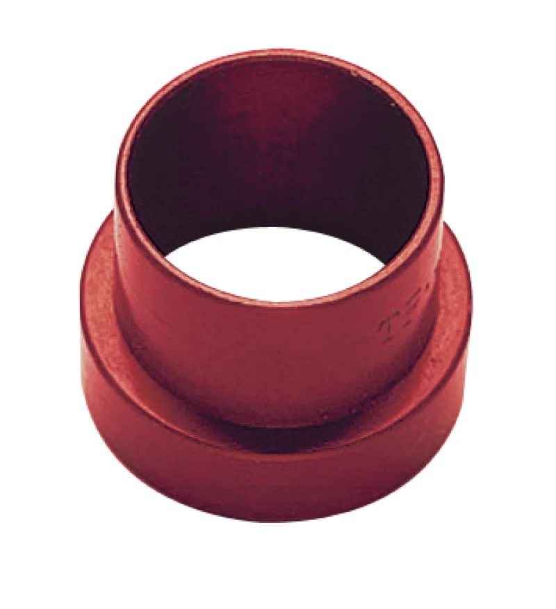Fragola 481904-RD-10, 4AN Tube Sleeve Red 10 Pack