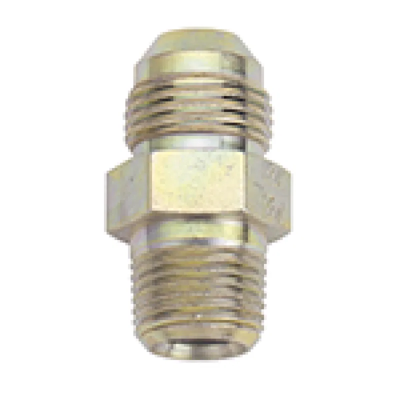 Fragola 581608, 8AN x 3/8 NPT Straight Adapter - Steel