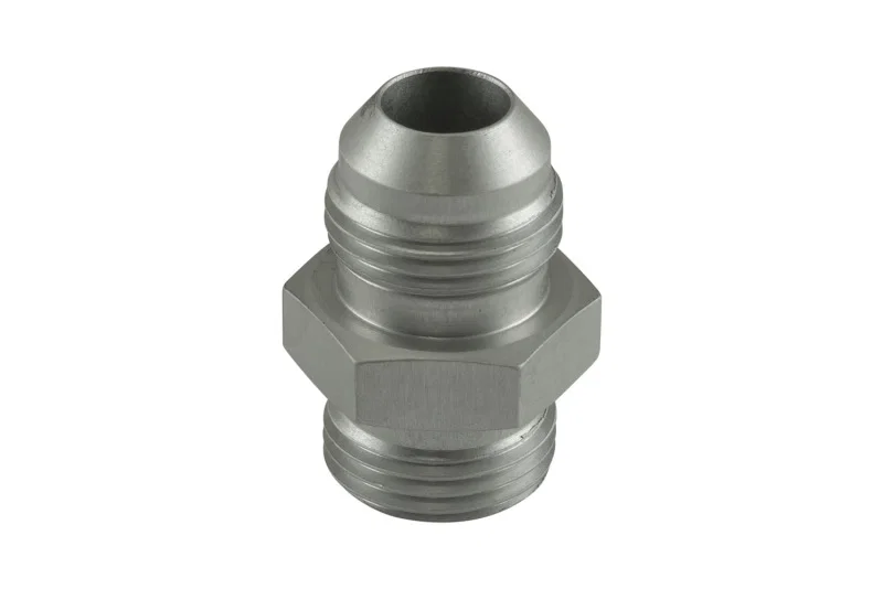 Turbosmart TS-JO-0808-CL, 8AN Flare to -8AN ORB Male Straight - Clear