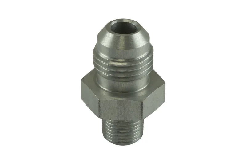 Turbosmart TS-JN-0603-CL, 6AN Flare to 1/8 NPT Male Straight - Clear