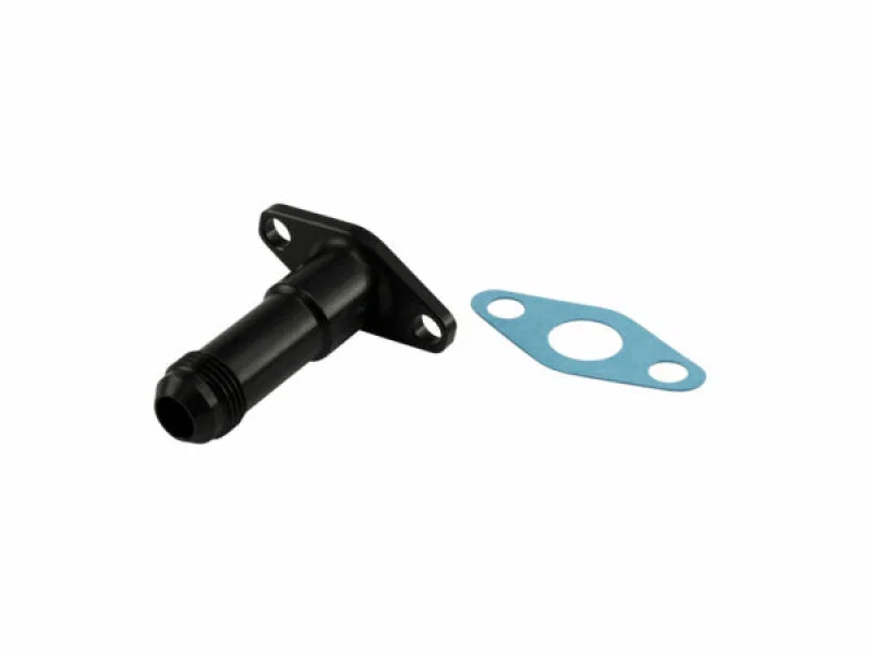 Turbosmart TS-199-3012, 50.8mm 10AN 75mm Extended Oil Drain - Black
