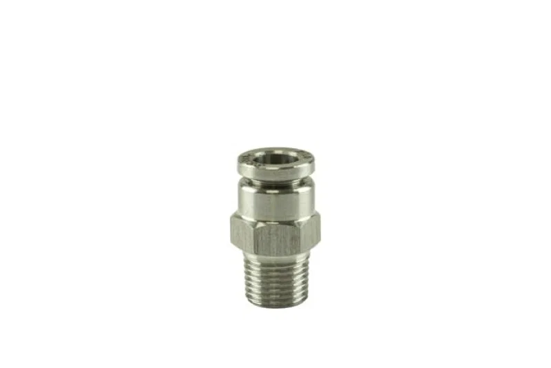 Turbosmart TS-0550-3053, 1/8in NPT to Straight 1/4in Pushloc Stainless Steel