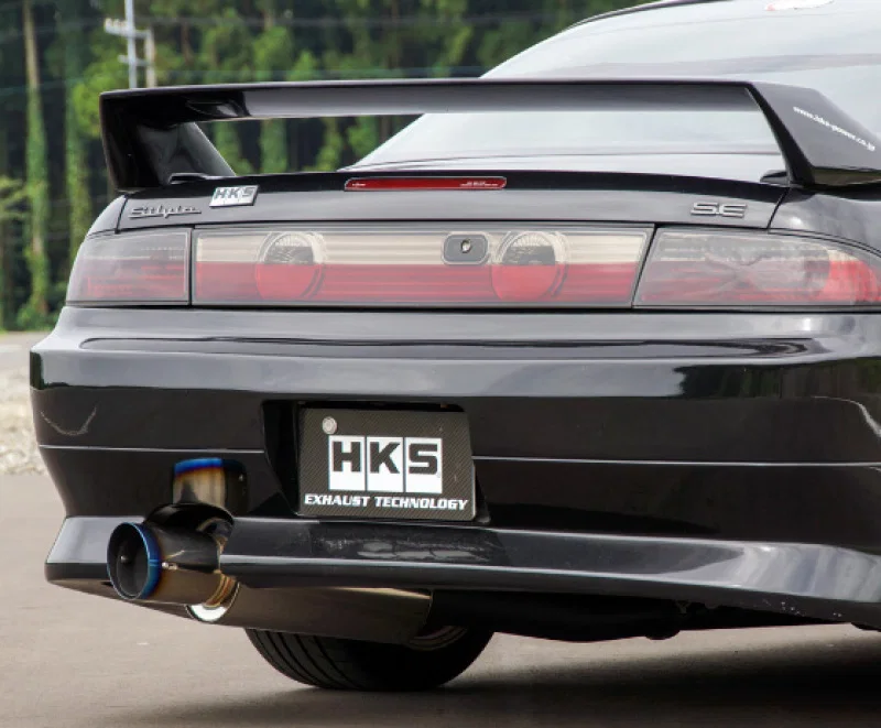 HKS 31008-BN001, RACING MUFFLER NISSAN 240SX (S14) USA