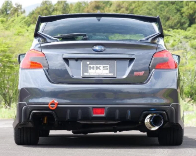 HKS 31006-BF003, Hi-Power MUFFLER Single WRX(STI) 2015 US