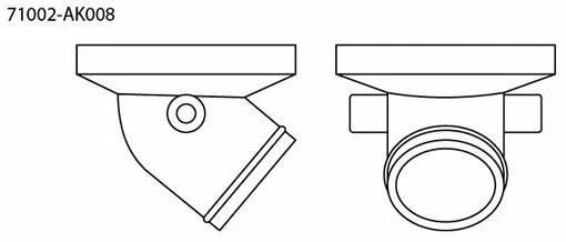 HKS 71002-AK008, SQV FLANGE 35-40
