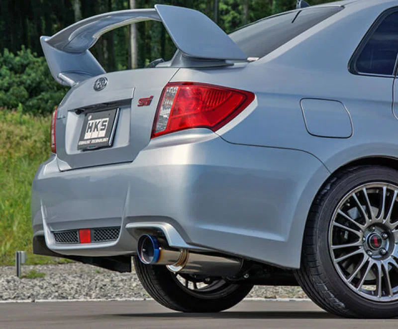 HKS 31008-BF003, RACING MUFFLER WRX STI SEDAN 11-14 USA