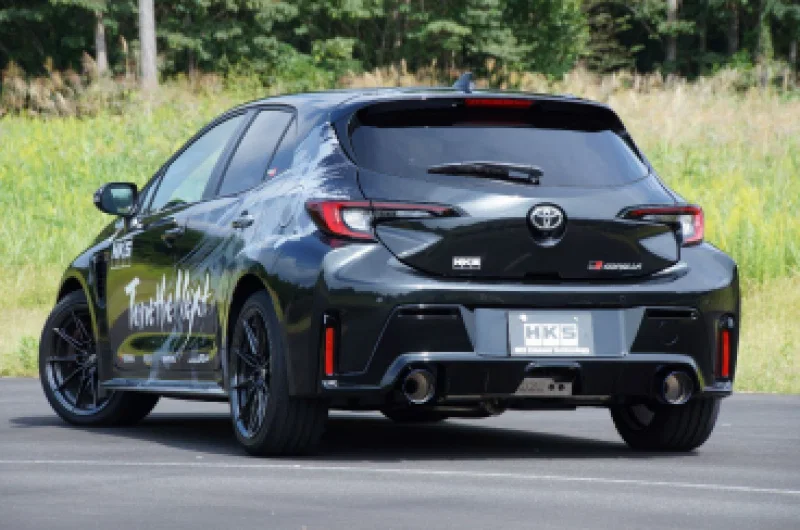 HKS 31021-AT009, Toyota GR Corolla LEGAMAX Sports Exhaust (Use w/ PN G89580-T76010-00)