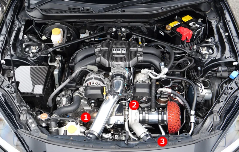 HKS 11001-AT011, BOLT ON TURBO KIT GTIII-RS ZN8/ZD8 A/R0.6