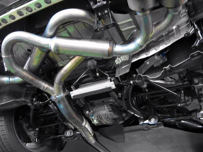 HKS 27002-AN103, DIFFERENTIAL OIL COOLER R35 GT-R BLK for Cadillac ATS