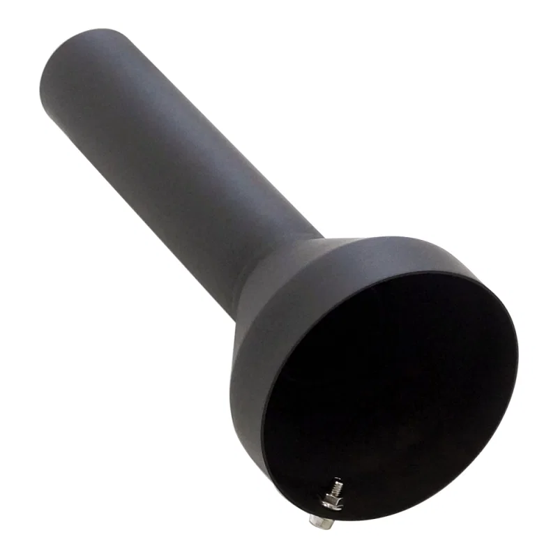 HKS 3306-RA074, Black Silencer for 120mm Tip Exhausts