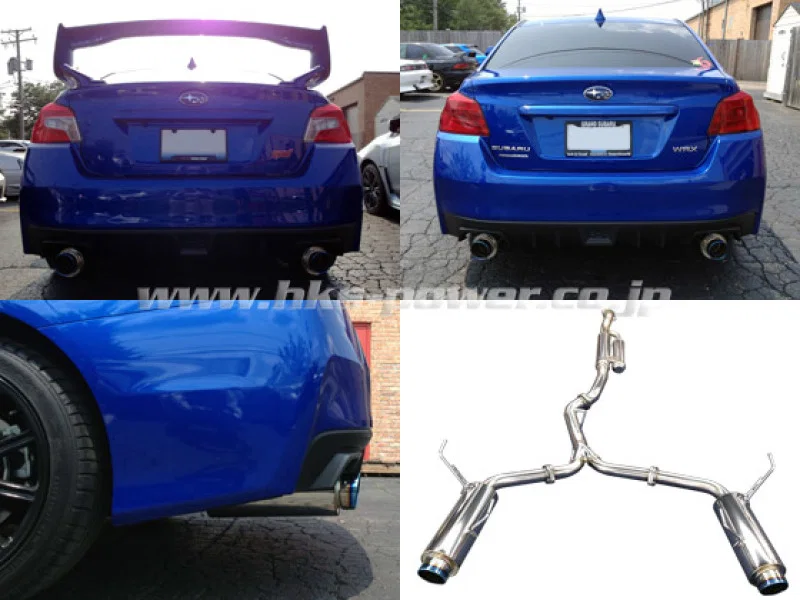 HKS 31006-BF001, Hi-Power Muffler WRX STI/WRX 2015 US