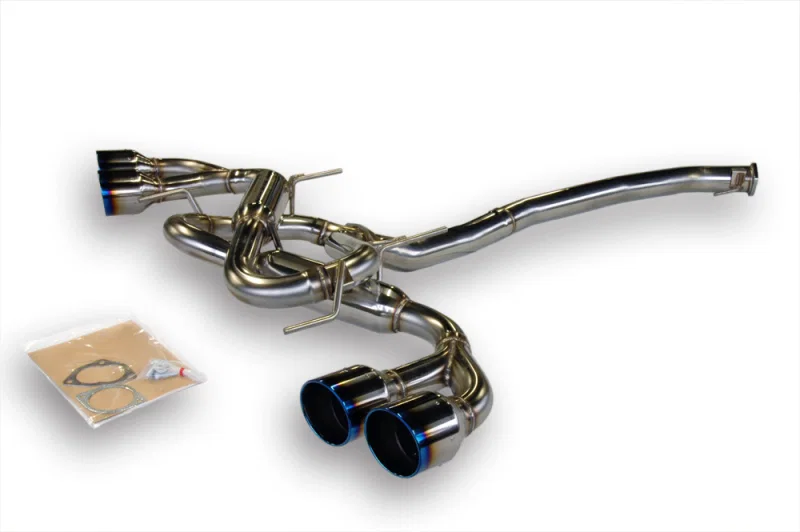 HKS 31021-KN001, 09+ GTR Flux Welded Legamax Premium Exhaust