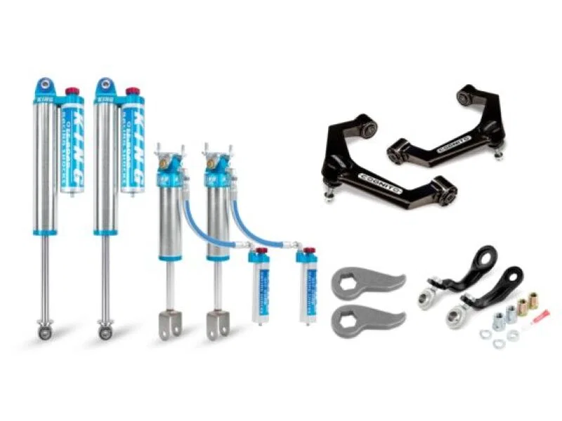 Cognito 510-P0933, 11-19 Chevy/GMC Silv/Sierra 2500/3500 HD 2WD/4WD 3in Elite Leveling Kit w/ King 2.5 RR