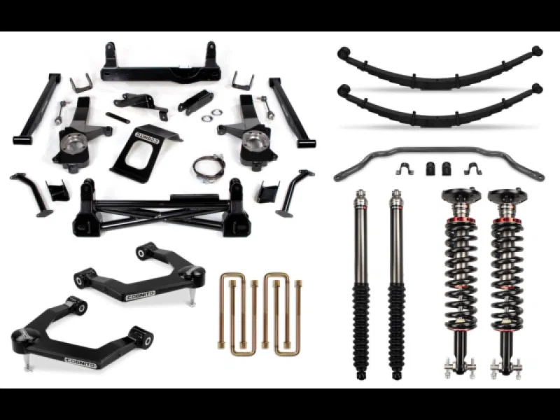 Cognito 210-P1150, 19-24 Chevy/GMC Silverado/Sierra 1500 2WD/4WD 8in Perf Lift Kit w/ Elka 2.0 IFP Shocks