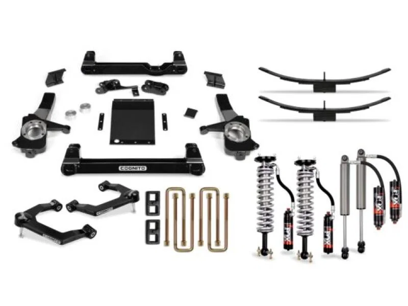 Cognito 210-P1224, 19-24 Chevy/GMC Silv/Sierra 1500 2WD/4WD 6in Elite Lift Kit w/ Fox 2.5 Elite Perf Series