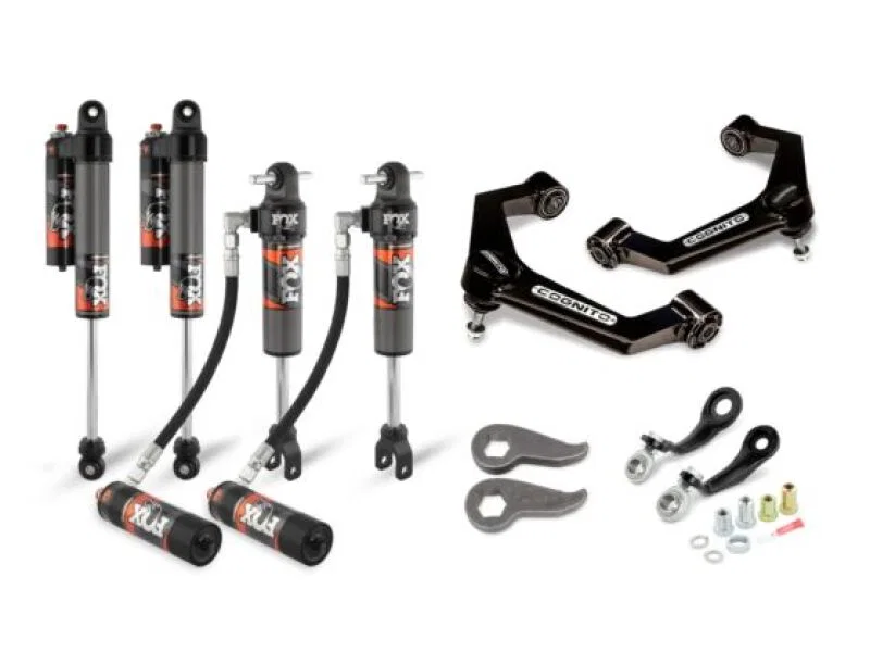 Cognito 210-P0932, 11-19 Chevy Silv/Sierra 2500/3500HD 2WD/4WD 3in Elite Lvlng Kit w/ Fox 2.5 Elite Perf Series